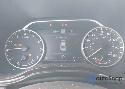 2020 Nissan Maxima Sv Xtronic Cvt из США, поврежденный, VIN 1N4AA6CV6LC373659